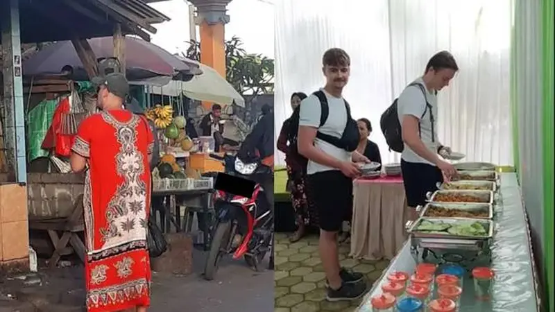 8 Potret Tingkah Kocak Bule saat Liburan di Indonesia Ini Viral