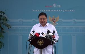 Menteri Koordinator (Menko) Bidang Perekonomian Airlangga Hartarto di Istana Negara, Rabu, 11 Februari 2026. (Foto: Istimewa)
