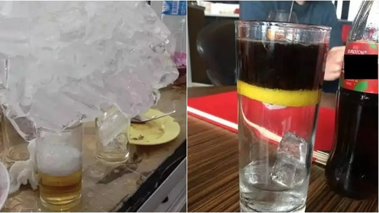 8 Cara Orang Minum Es Ini Nyeleneh Abis, Bikin Heran