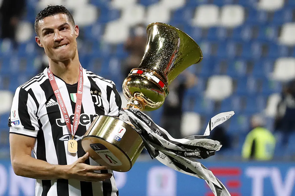 Sukacita Pemain Juventus Juarai Coppa Italia