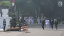 Presiden Joko Widodo menjadi Inpsektur Upacara Prasetya Perwira (Praspa) TNI dan Polri angkatan 2019 di Istana Merdeka, Kamis (16/7/2019). Ada 781 calon perwira diantaranya, 259 Akademi Militer, 117 perwira Angkatan Laut, 99 perwira Angkatan Udara dan perwira Akpol. (Liputan6.com/Angga Yuniar)