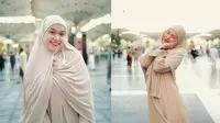 Momen Rebecca Klopper jalani umrah (sumber: Intsagram/rklopperr)