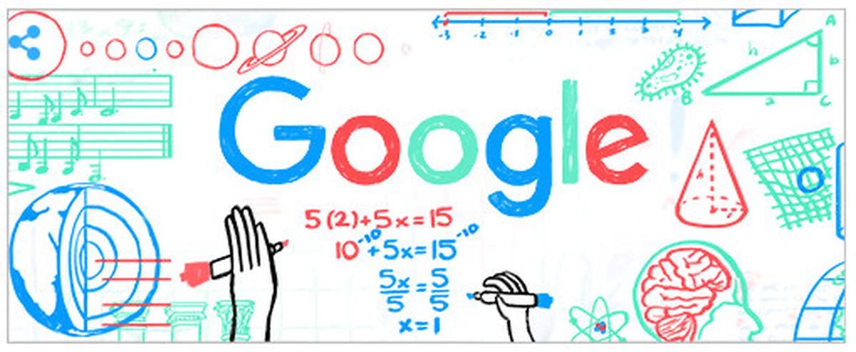 Gambar: Google Doodle Hari Guru Nasional
