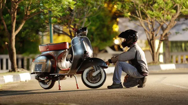 Ilustrasi Vespa