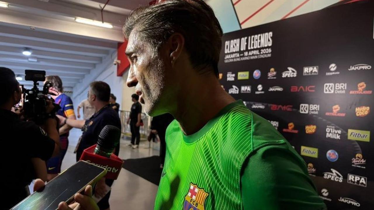 Vitor Baia Kagumi GBK: Legenda Barcelona Terpukau Atmosfer Stadion Gelora Bung Karno