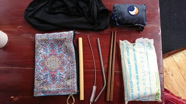 Sustainable Pouch, Cara Kurangi Sampah Plastik ala Putri Selam yang Gampang Ditiru