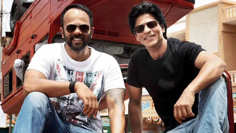 Shahrukh Khan dan Rohit Shetty