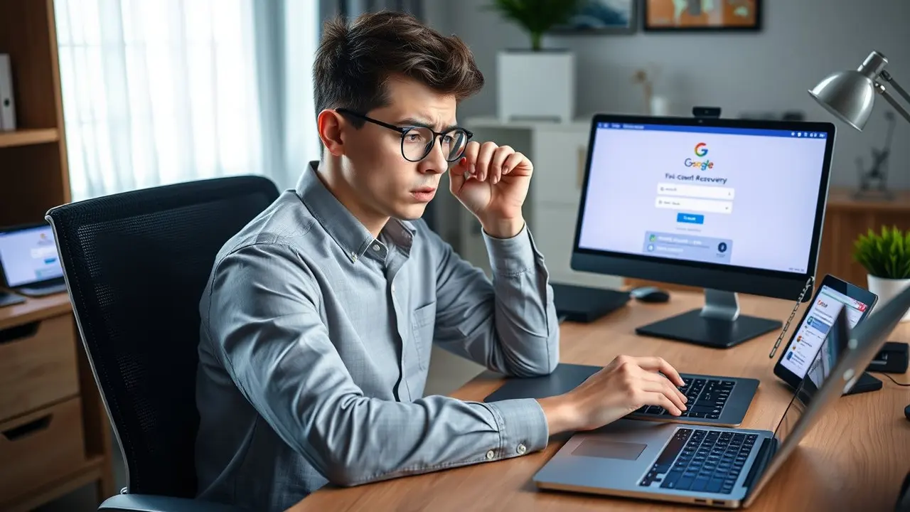 cara mencari akun google yang hilang