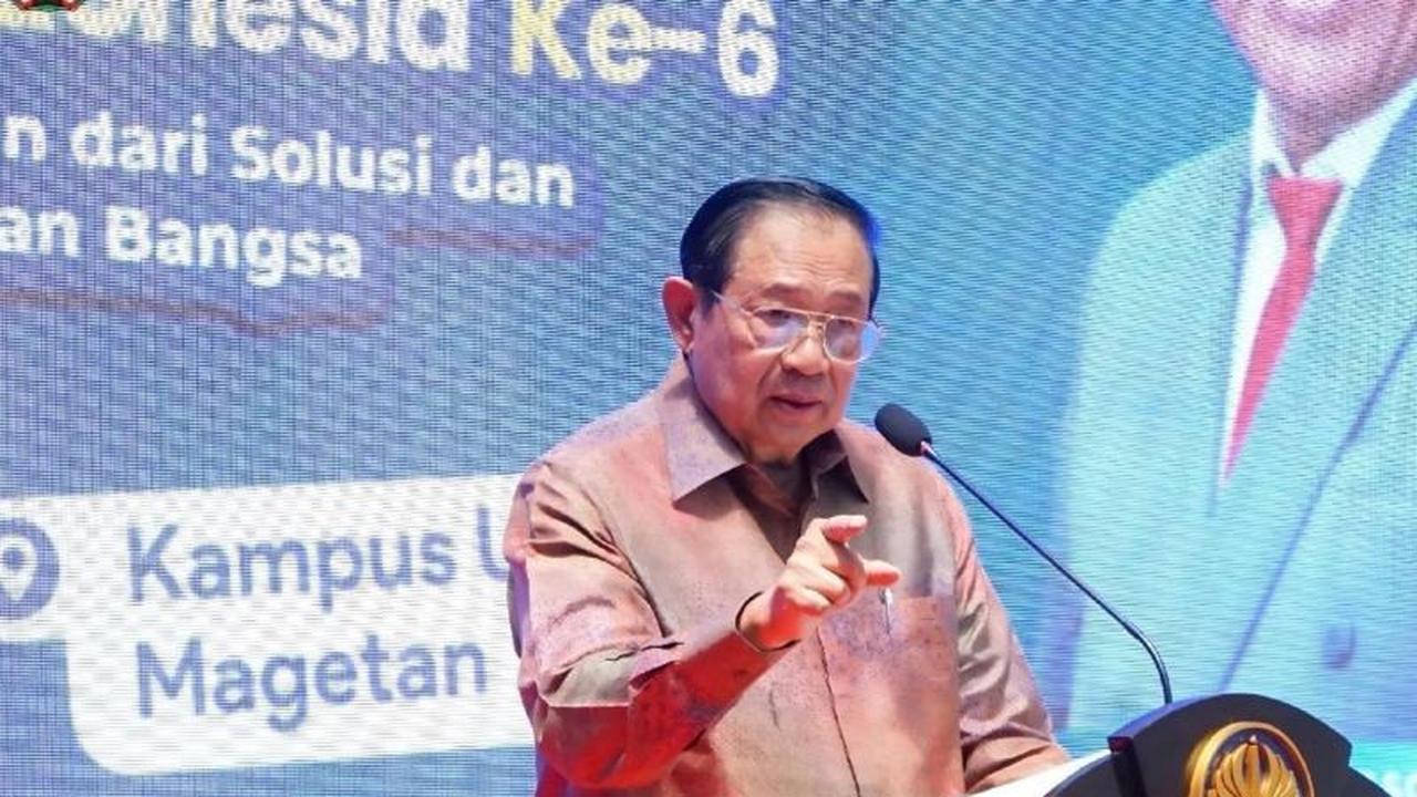 SBY Ajak Mahasiswa Unesa Magetan Jadi Generasi Solutif dan Beretika, Kunci Indonesia Emas 2045