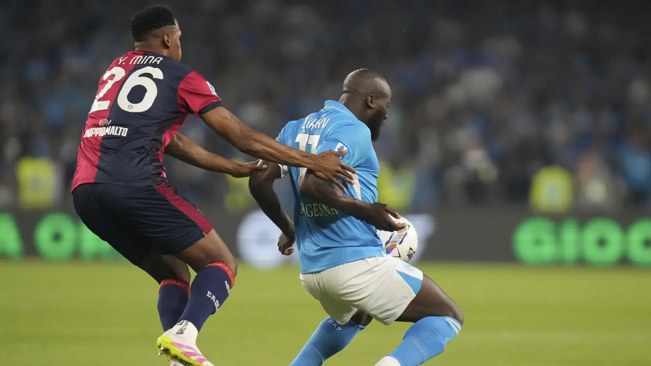 Napoli, Cagliari, Yerry Mina, Romelu Lukaku