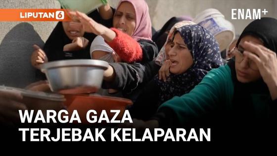 Krisis Kemanusiaan Gaza, Warga Menderita Kelaparan