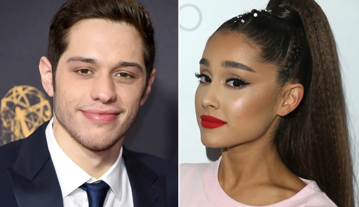 Pete Davidson nggak segan-segan membicarakan rasa cintanya pada Ariana Grande saat manggung. (Page Six)