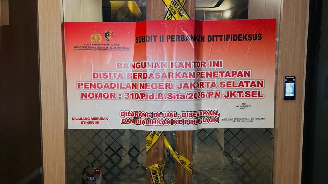 Bareskrim Sita Aset Rp300 Miliar Milik PT Dana Syariah Indonesia