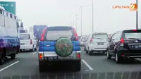 H-6 Lebaran, Tol Cikampek Ramai Lancar