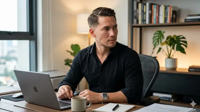 Model Rambut Pria Pendek Formal Namun Tetap Gaya