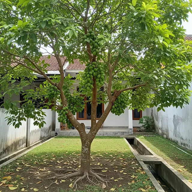 9 Pohon Buah yang Akarnya Tidak Mengganggu Saluran Air, Aman untuk Fondasi