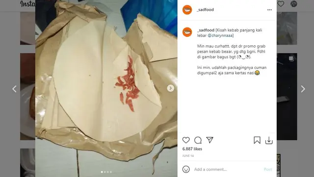 7 Kisah Apes Beli Makanan Lewat Ojol Ini Bikin Kapok