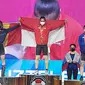 Lifter Indonesia Windy Cantika Juara di Kejuaraan Dunia Angkat Besi Junior 2021 (Ist)