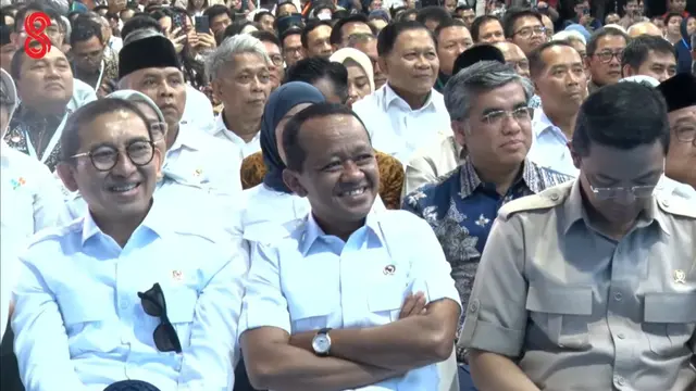 Menteri Energi dan Sumber Daya Mineral (ESDM), Bahlil Lahadalia, dalam acara Akad Massal KPR Rumah Subsidi di Kabupaten Batang, Jawa Tengah, Kamis (30/7/2026).