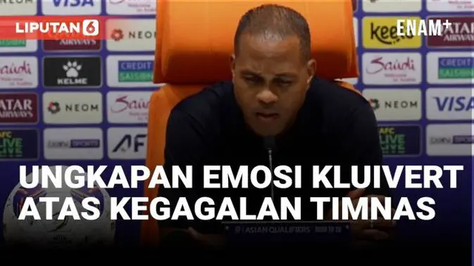 Patrick Kluivert Kecewa Berat Usai Indonesia Gagal ke Piala Dunia 2026