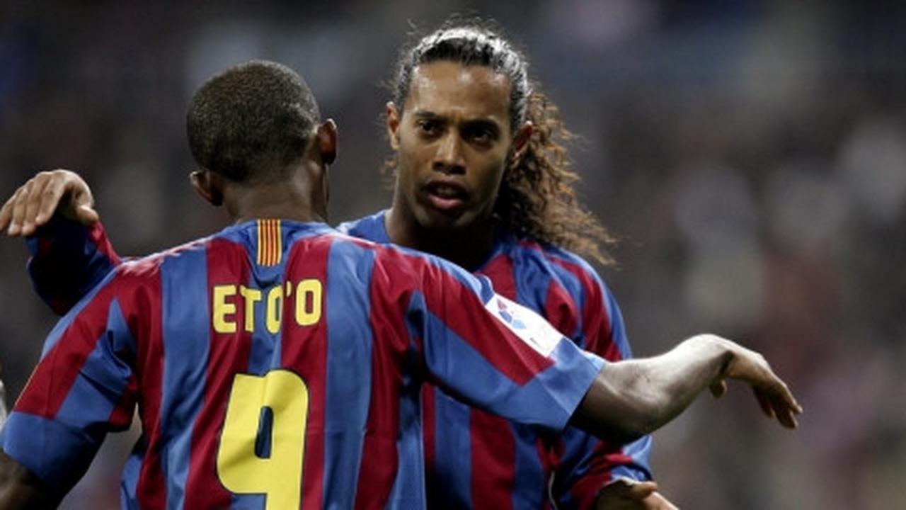 Ronaldinho kembali setim dengan Eto'o di Turki?