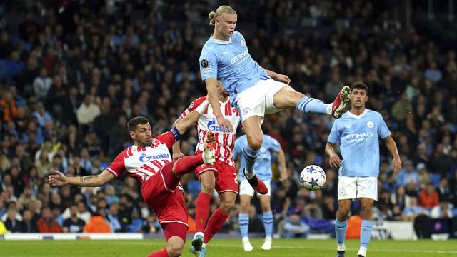 Foto: Melihat Brace Julian Alvarez yang Bawa Man City Comeback untuk Bungkam Red Star Belgrade di Liga Champions