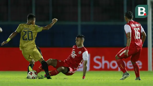 FOTO: Tensi Panas di Laga Hidup Mati Persija Jakarta Kontra Bhayangkara Solo FC di Piala Menpora