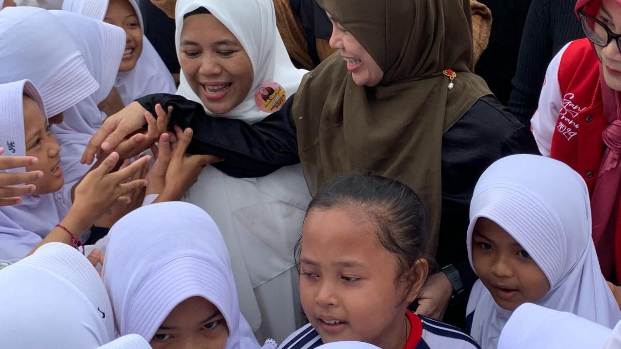 Wijiyanti juga sempat mendapat pesan dari Atikoh saat mereka berdialog.