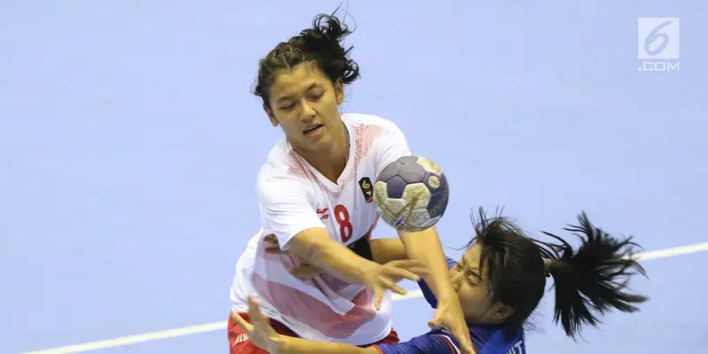 Bola Tangan Putri Indonesia Menyerah dari Thailand