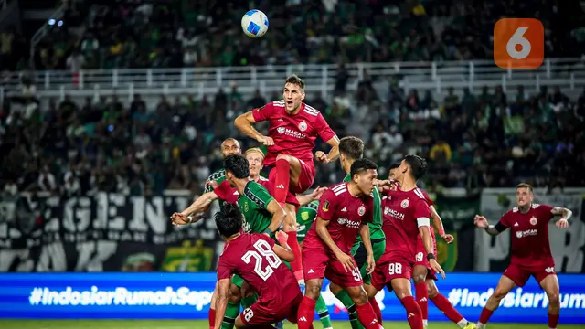Foto: Gol Bunuh Diri Rusak Debut Shin Tae-yong, Persebaya Tekuk Persija di Piala Presiden 2026