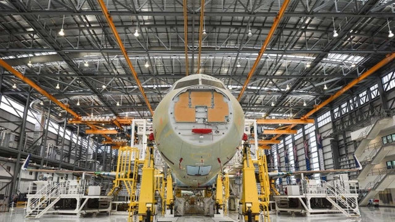 Intip dapur perakitan Airbus pertama di Amerika Serikat