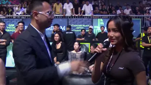 Gaya Lula Lahfah saat Call Out Fuji Tanding Tinju Usai Kalahkan Zara Adhisty  di Superstars Knockout - ShowBiz Liputan6.com