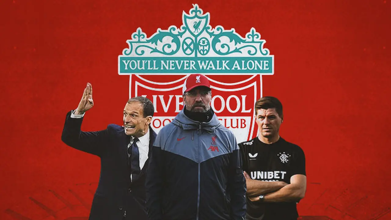 Liverpool - Massimiliano Allegri, Jurgen Klopp, Steven Gerrard