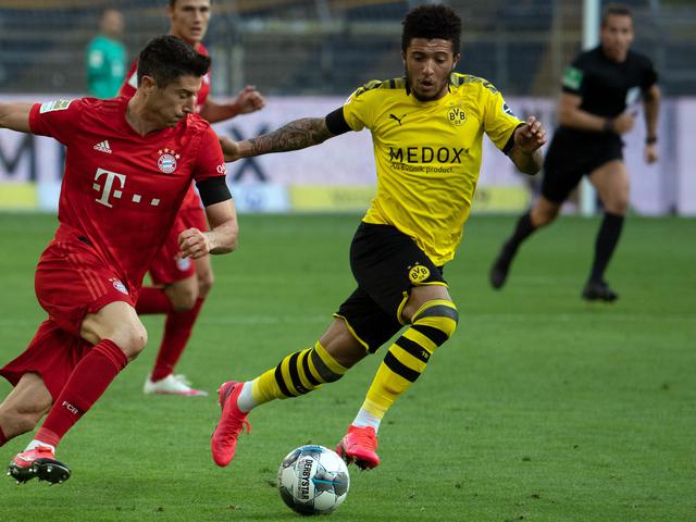 Borussia Dortmund Kalah Jadon Sancho Dipuji Pelatih Bayern Munchen Dunia Bola Com