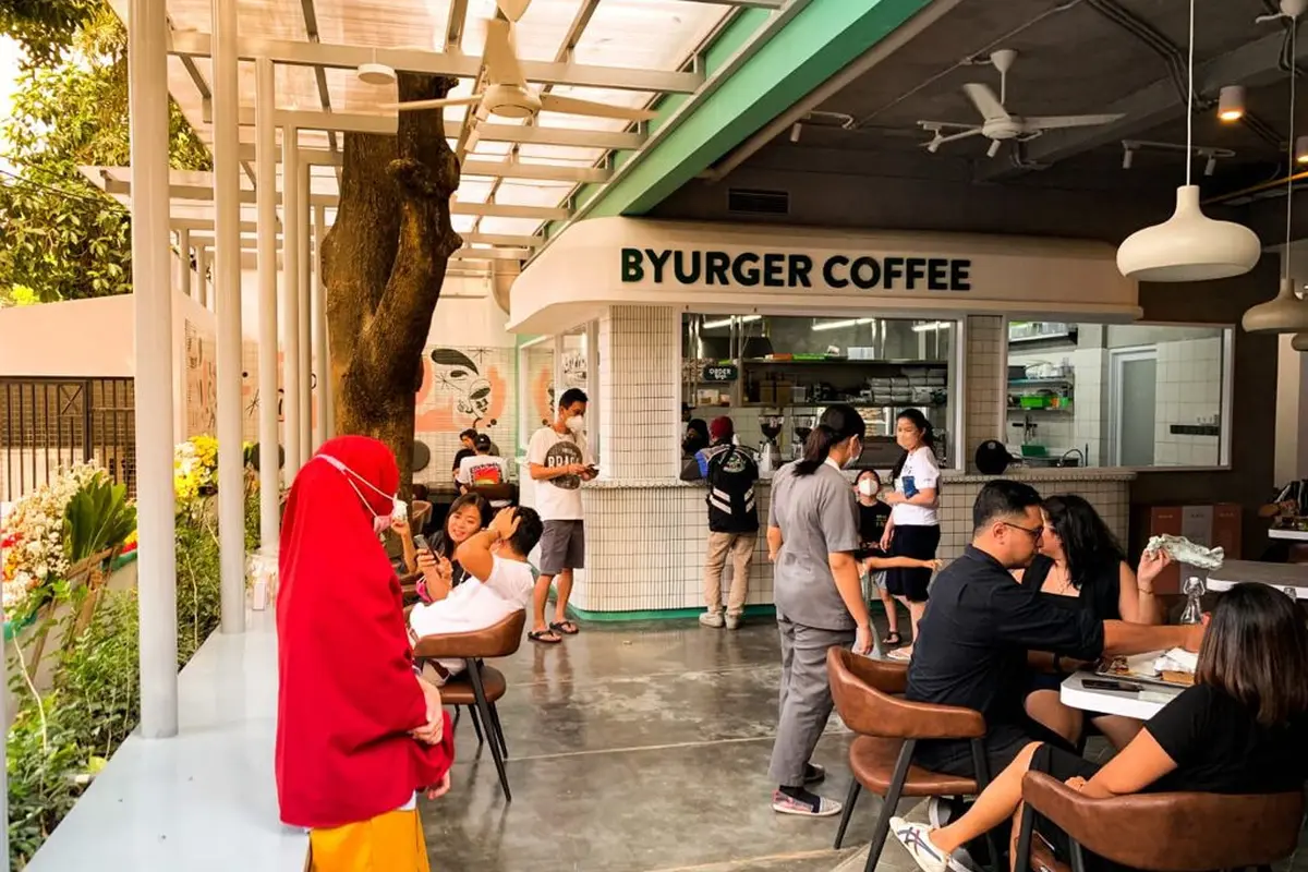 Brand makanan cepat saji Byurger /dok.  Byurger