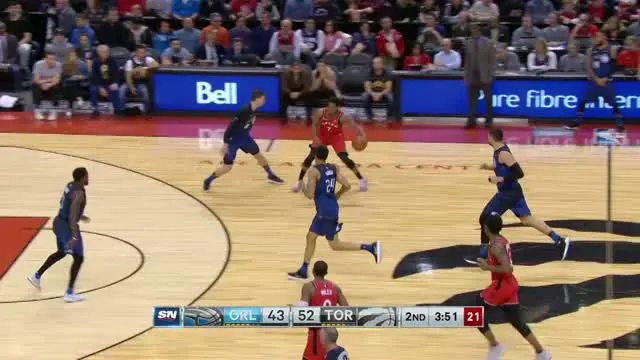 VIDEO : Cuplikan Pertandingan NBA, Raptors 112 vs Magic 101