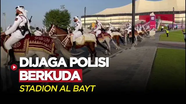 VIDEO: Jelang Opening Ceremony Piala Dunia 2022, Qatar Lakukan Pengamanan Ketat di Area Stadion