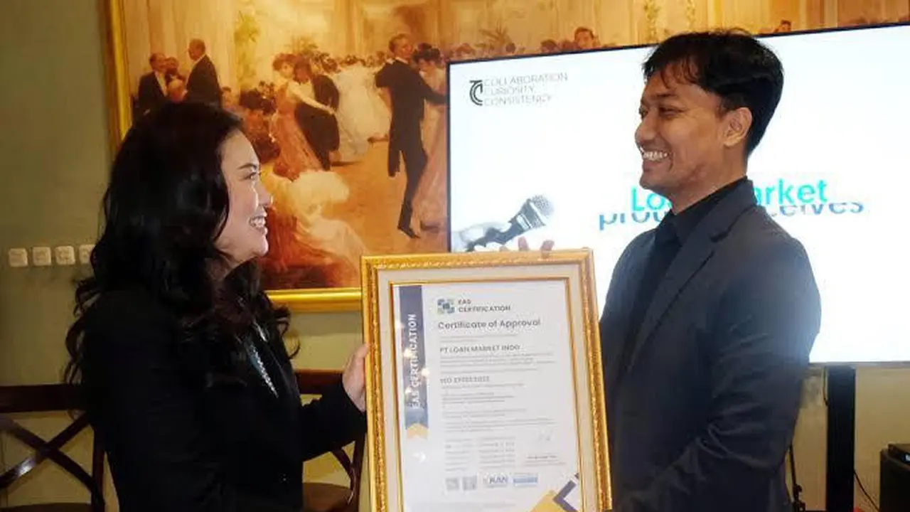 Perusahaan pembiayaan, Loan Market Indonesia, resmi memperoleh sertifikasi ISO 27001:2022, standar internasional dalam manajemen keamanan informasi