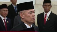 Lodewyk Pusung dilantik Prabowo menjadi Wakil Kepala Badan Gizi Nasional.  (Dok Sekretariat Presiden)