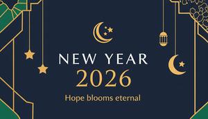 Kata-Kata Tahun Baru 2026 Islami/ Ilustrasi Ai