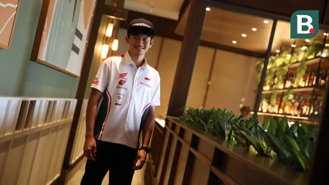Pembalap Astra Honda Racing Team Fadillah Arbi Aditama