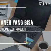 Hal aneh yang bisa bikin kamu produktif. (Foto: Adrian Putra, Digital Imaging: M. Iqbal Nurfajri/Bintang.com)