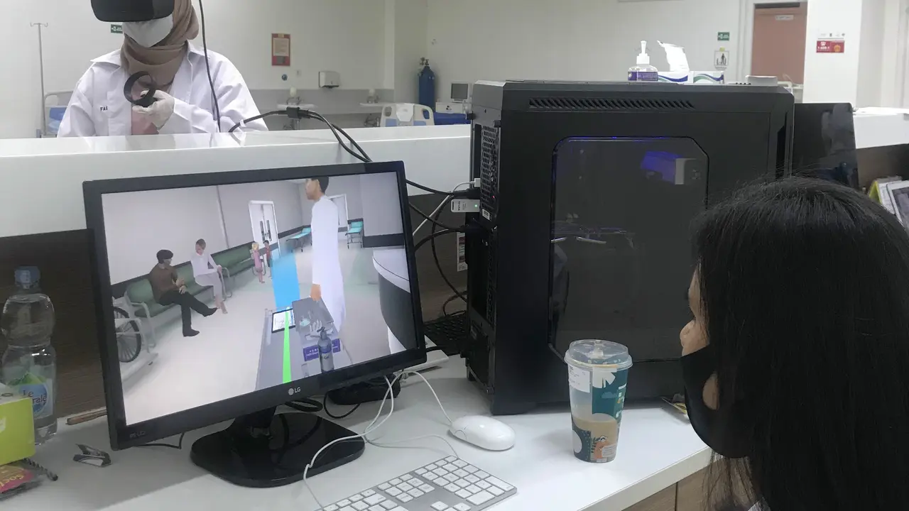 Fakultas Ilmu Keperawatan Universitas Indonesia kembangkan Virtual Reality sebagai solusi Ppraktikum di masa pandemi (Biro Humas dan KIP UI)