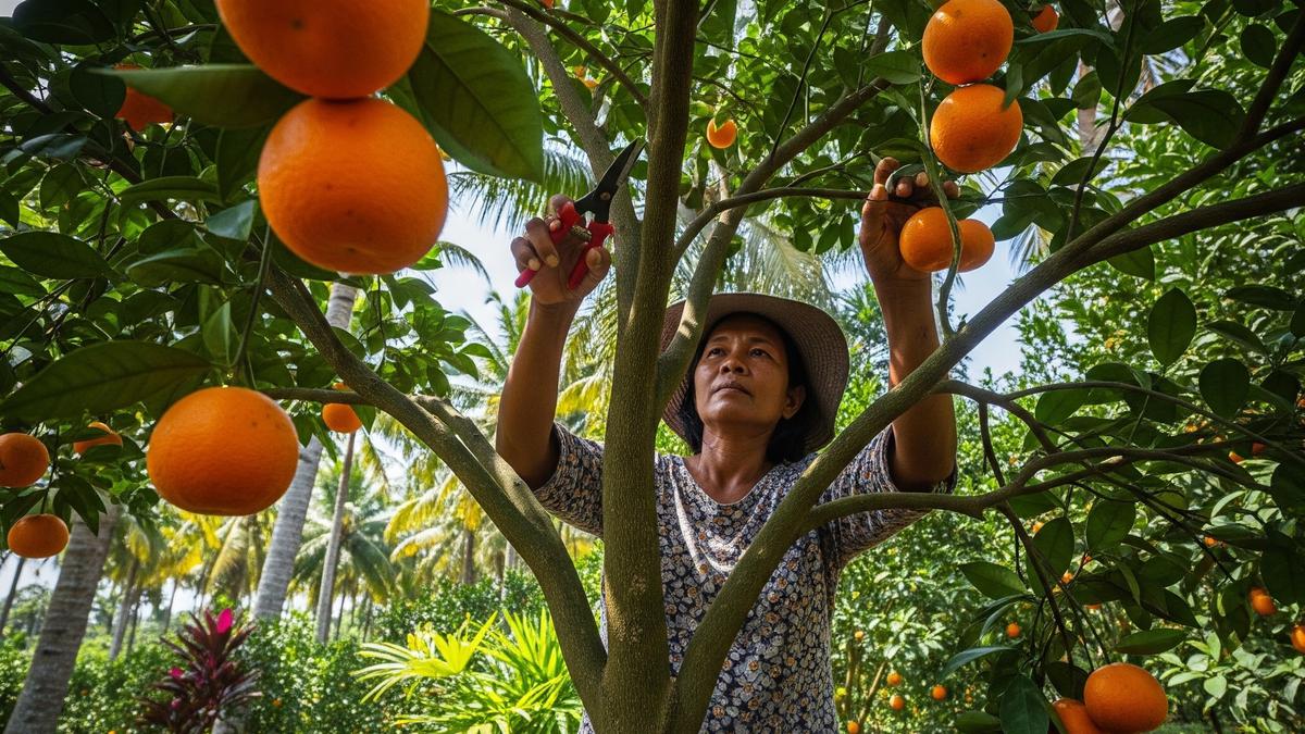 5 Pohon Buah Besar dan Rimbun yang Akarnya Tidak Merusak Pagar