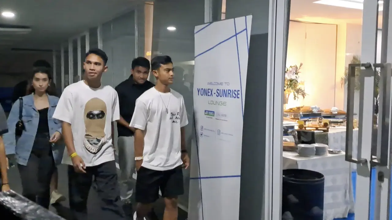 Pemain Timnas Indonesia hadir di Istora untuk Indonesia Open 2023