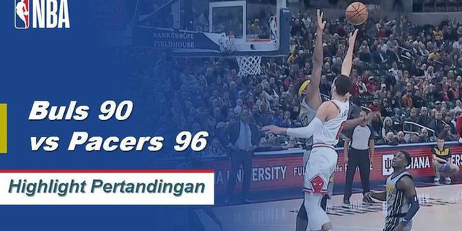 Cuplikan Pertandingan NBA : Pacers 96 vs Bulls 90