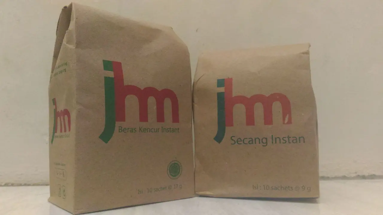 Jamu instan produksi seruni putih