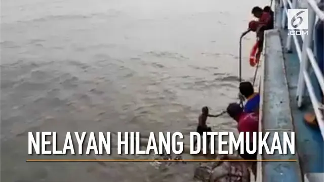VIDEO: Nelayan Hilang Ditemukan Setelah Semalam Suntuk Berenang