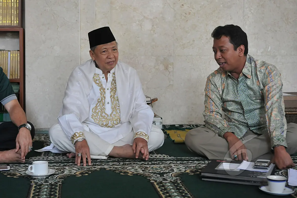 PPP Kubu Romi 'Mengadu' ke Mantan Wapres Hamzah Haz
