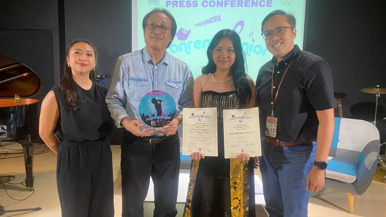 Purwa Caraka Music Studio ditunjuk sebagai pemegang lisensi tunggal Sanremo Junior di Indonesia.